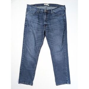 Levi's‎ Signature Relaxed Fit Blue Wash Denim Straight Leg Men's Size 38x30